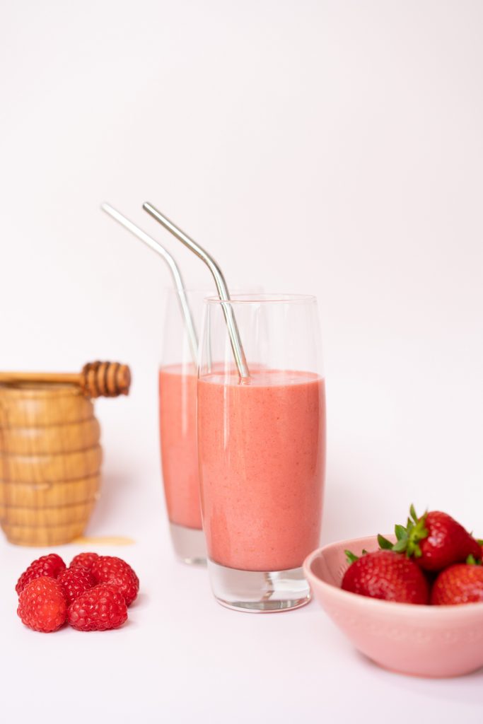 styled stock image of smoothies
