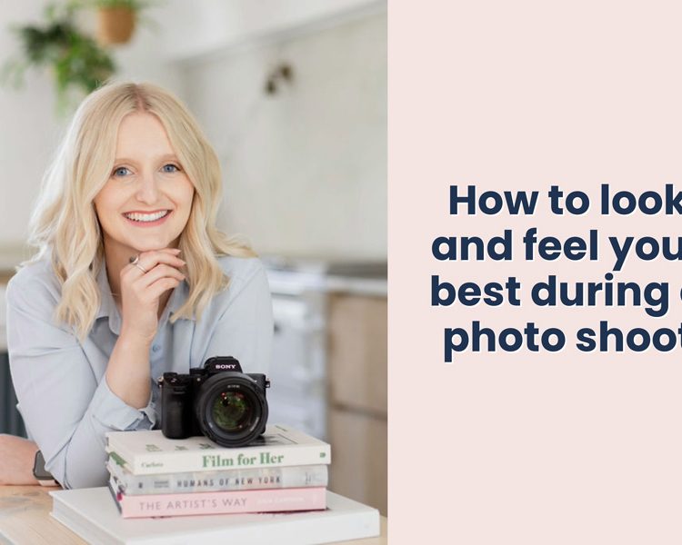 How to look and feel your best during a photoshoot